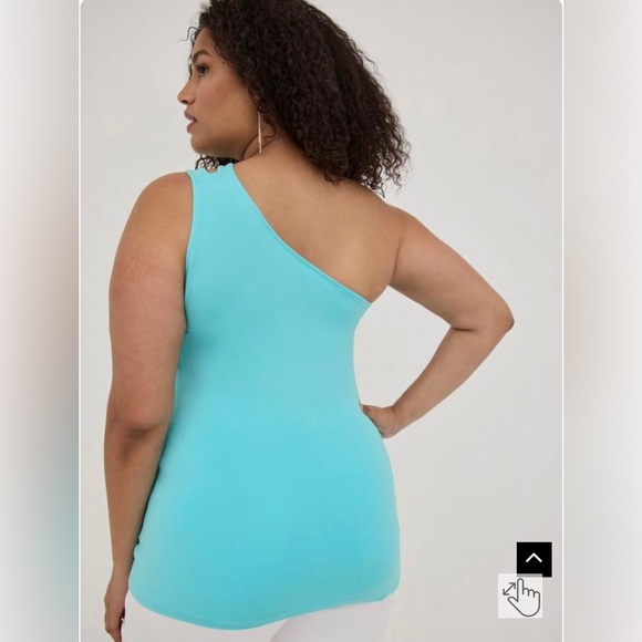 Torrid sz 5 Foxy One Shoulder Cutout Top NWT - Picture 4 of 8